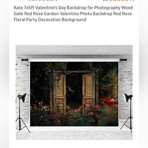 Kate Valentines Backdrop size 7x5
